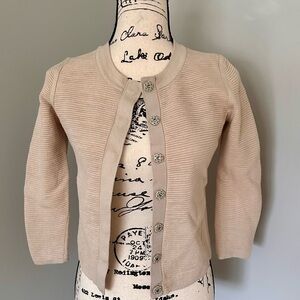 Banana Republic front snap closure, 3/4 length sleeve top, Small